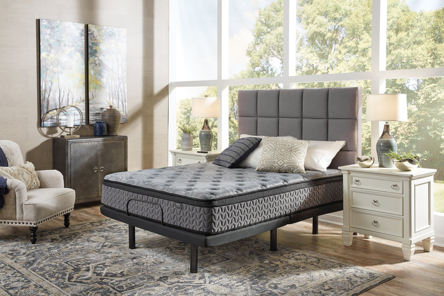 Cassel Furniture Outlet - Ashley Furniture - Augusta2 Mattresses - King / Gray - M52541