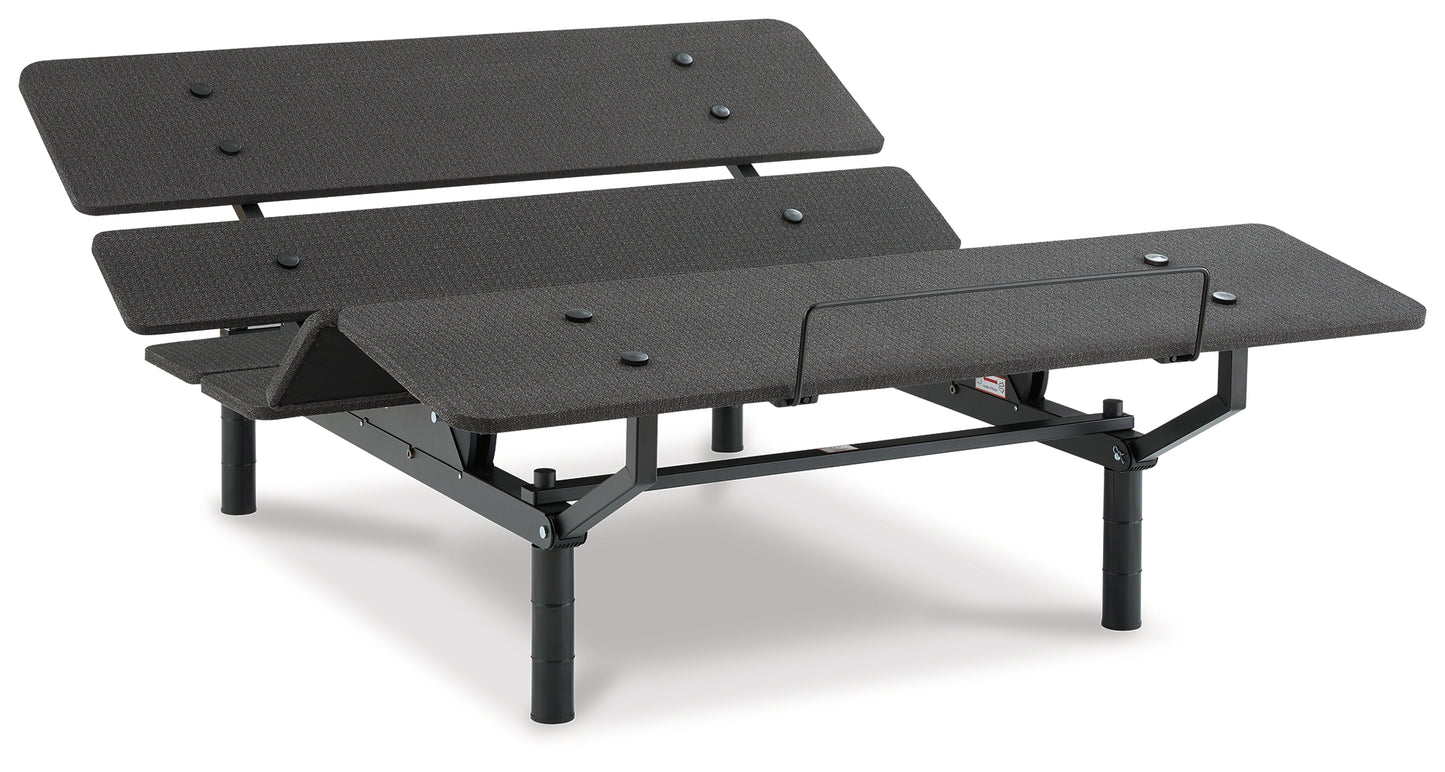 Cassel Furniture Outlet - Ashley Furniture - Cosmic Power Base Queen Adjustable Base - Queen Adjustable Base / Black - M8X232
