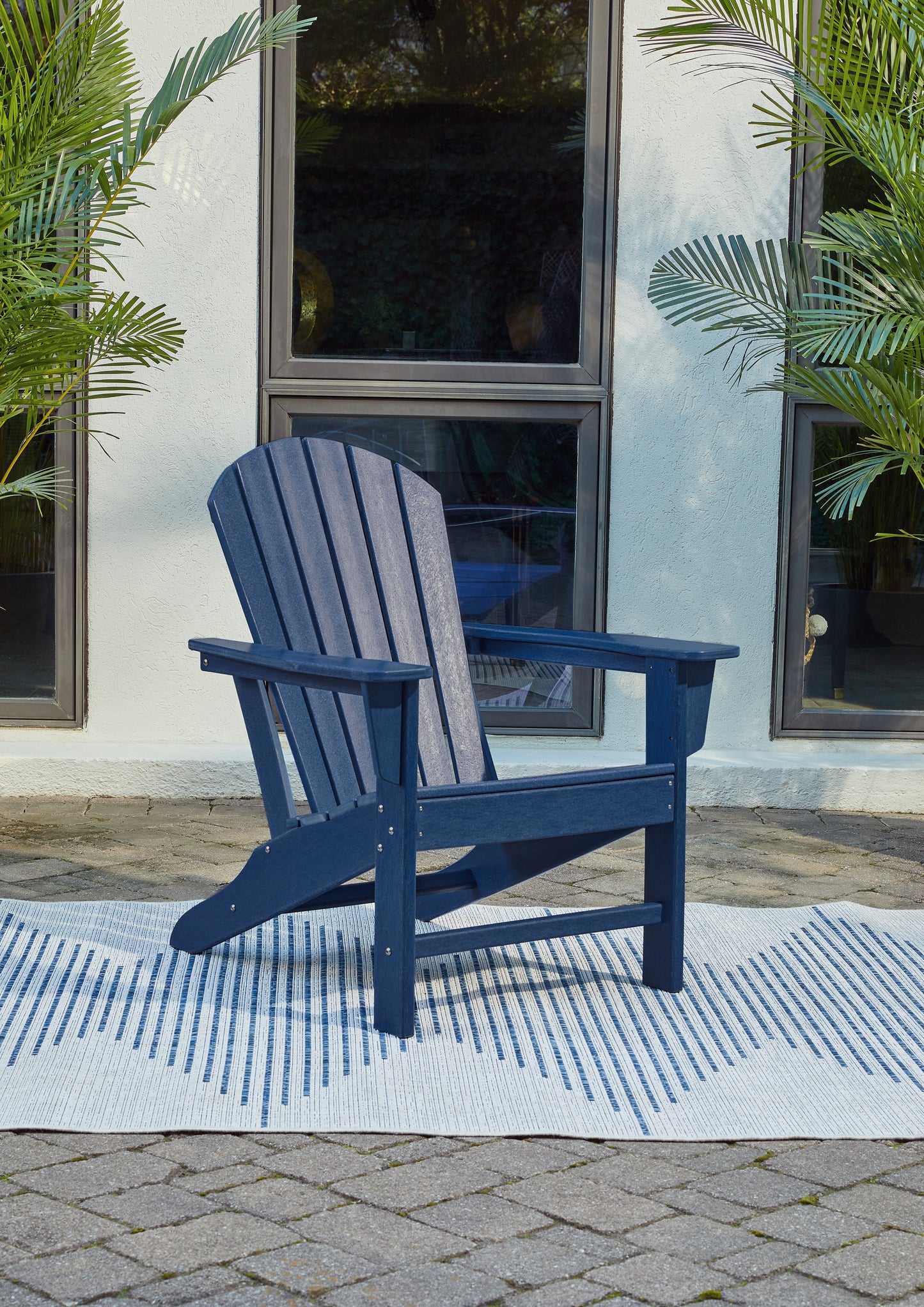 Cassel Furniture Outlet - Ashley Furniture - Sundown Treasure Outdoor - Adirondack Chair / Blue - P009-898