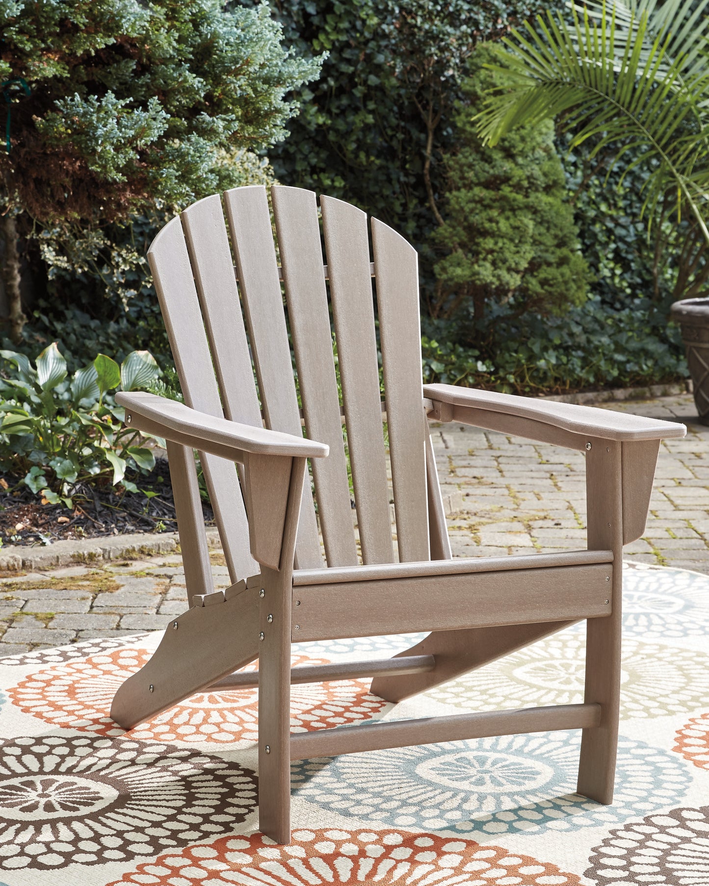 Cassel Furniture Outlet - Ashley Furniture - Sundown Treasure Outdoor - Adirondack Chair / Driftwood - P014-898