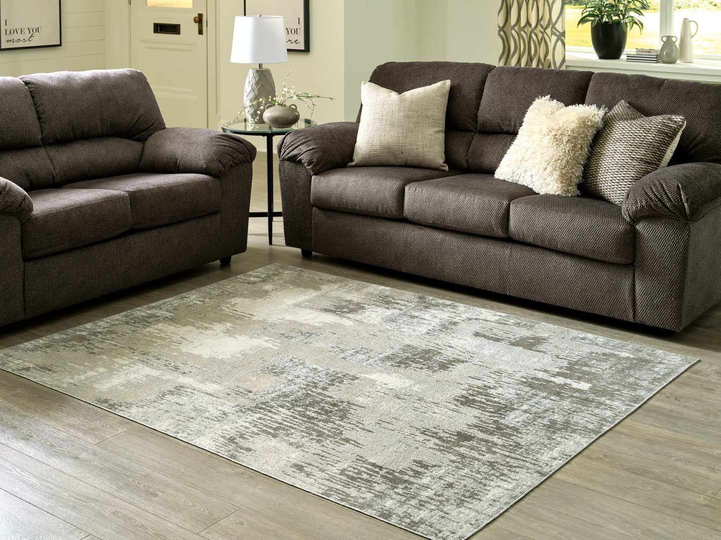 Cassel Furniture Outlet - Ashley Furniture - Arriston Rug - 7'10" x 10' Washable Rug / Multi - R405561