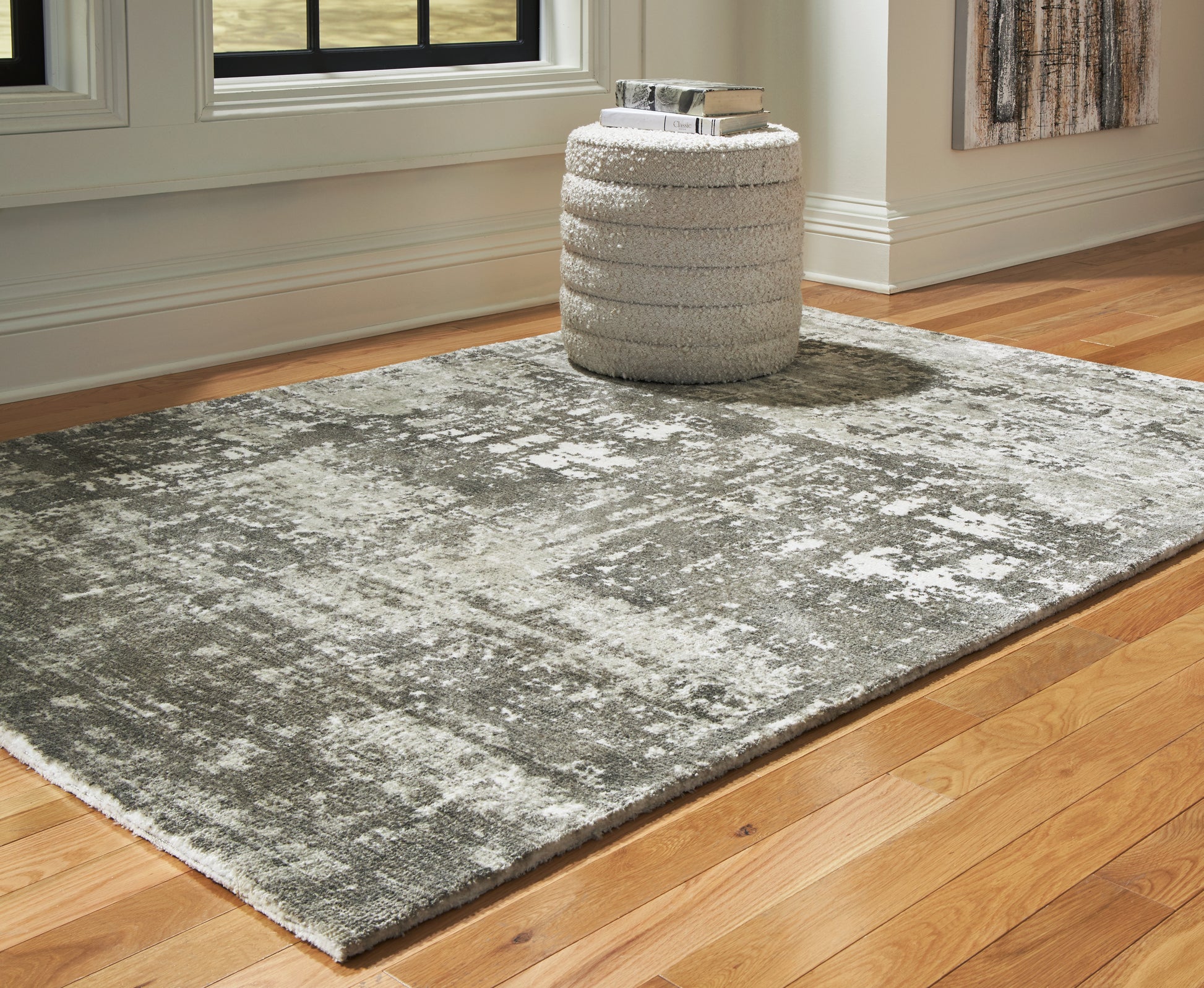 Cassel Furniture Outlet - Ashley Furniture - Valmontic Rug - 8' x 10' Rug / Gray - R406921