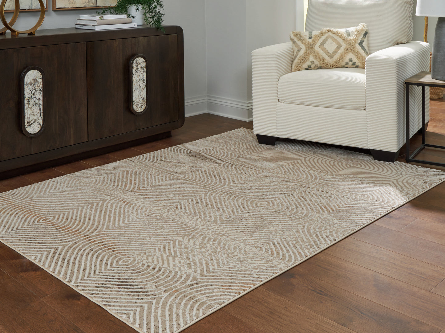 Cassel Furniture Outlet - Ashley Furniture - Bachus Rug - 5'3" x 7' Area Rug / Multi - R407752