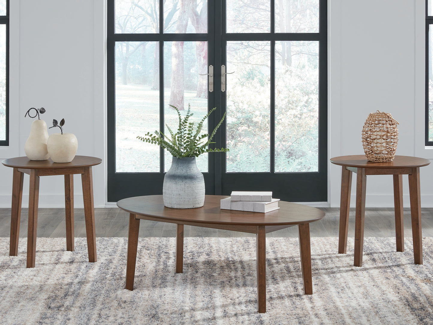 Cassel Furniture Outlet - Ashley Furniture - Gordonay Table (Set of 3) - Occasional Table Set (3/CN) / Brown - T155-13