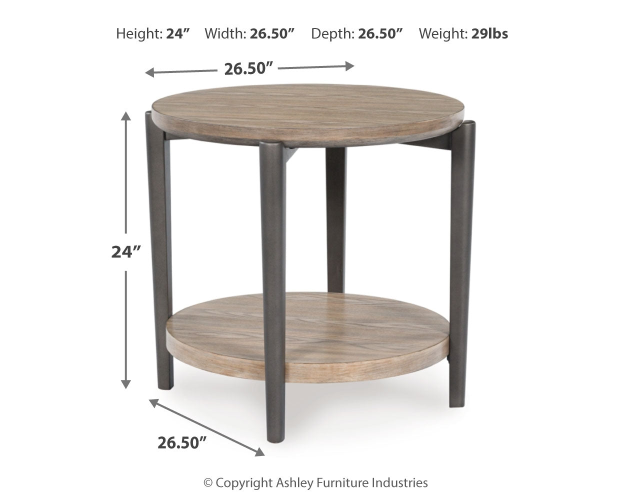 Dyonton End Table