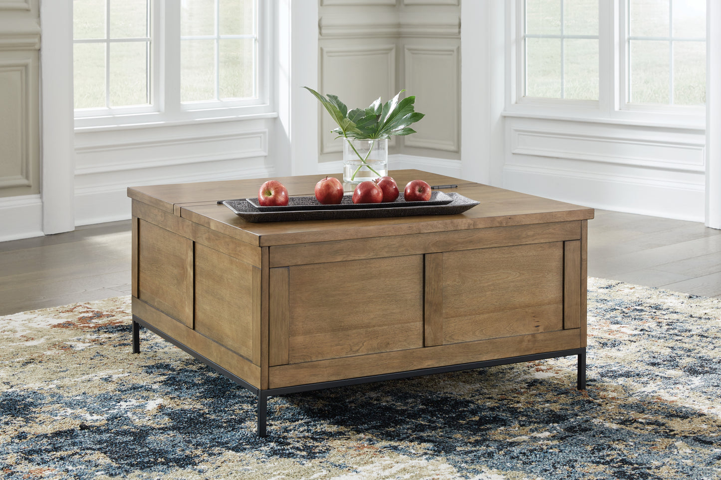 Cassel Furniture Outlet - Ashley Furniture - Torlanta Lift-Top Coffee Table - Lift Top Cocktail Table / Brown - T686-9