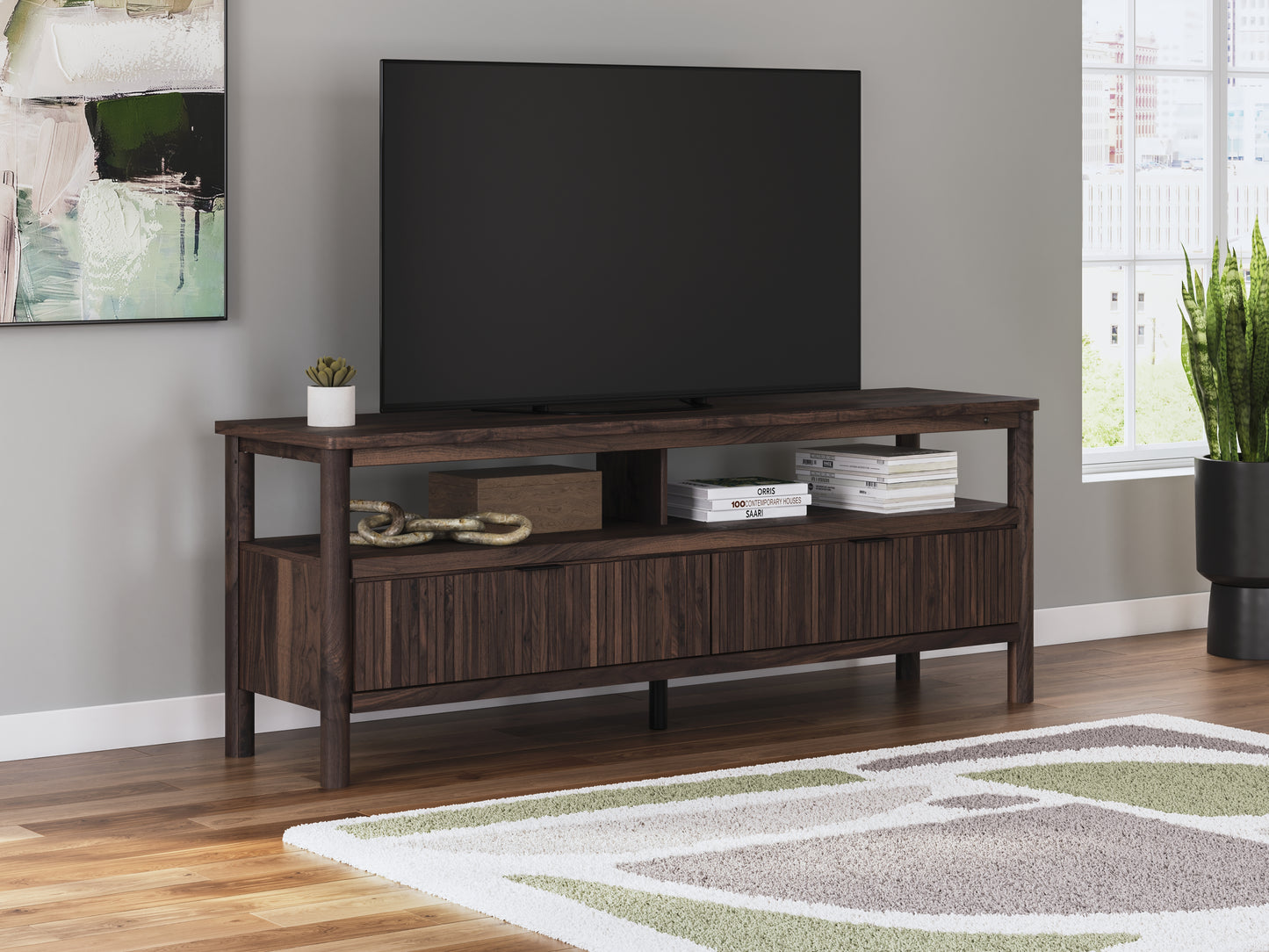 Cassel Furniture Outlet - Ashley Furniture - Cadmori TV Stand - 72" / Brown - W2614-68