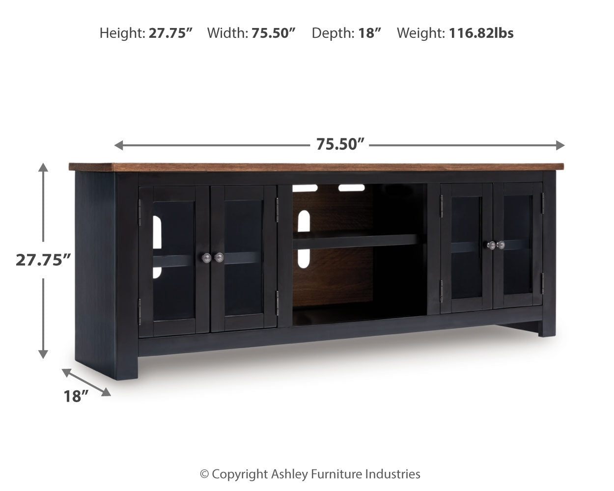 Wildenauer 76" TV Stand