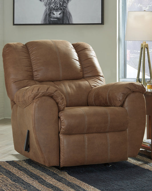 Cassel Furniture Outlet - Ashley Furniture - McGann Living Room - Rocker Recliner / Saddle - 1030225