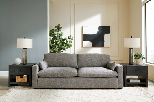Cassel Furniture Outlet - Ashley Furniture - Dramatic Living Room - Ottoman / Granite - 1170214