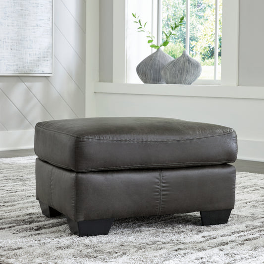 Cassel Furniture Outlet - Ashley Furniture - Bladen Living Room - Ottoman / Slate - 1202114