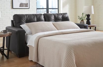 Cassel Furniture Outlet - Ashley Furniture - Barlin Mills Living Room - Queen Sofa Sleeper / Carbon - 1700439
