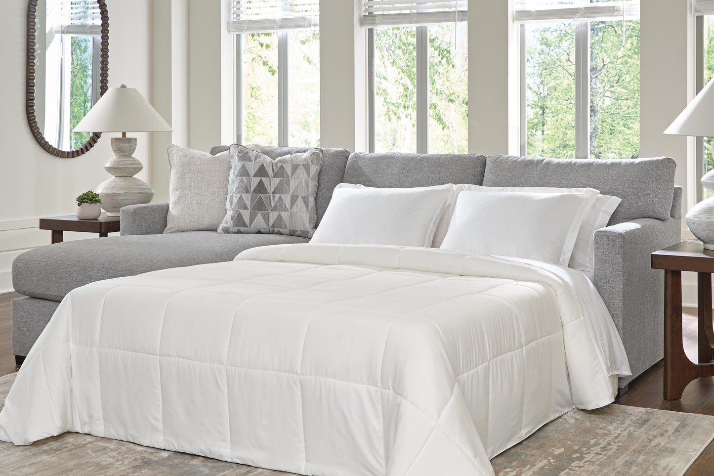 Cassel Furniture Outlet - Ashley Furniture - UrbanCrest 2-Piece Sleeper Sectional with Chaise - 2-Piece Sleeper Sectional with Chaise - PC20804S4