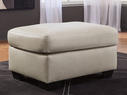 Cassel Furniture Outlet - Ashley Furniture - Santorine Living Room - Ottoman / Bone - 2170814