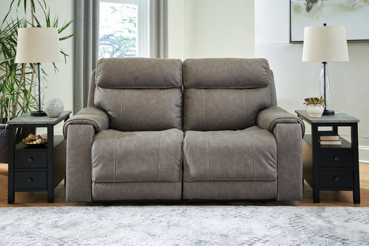 Cassel Furniture Outlet - Ashley Furniture - Starbot Sectional - 3-Piece Power Reclining Sectional Sofa / Fossil - 23501S3