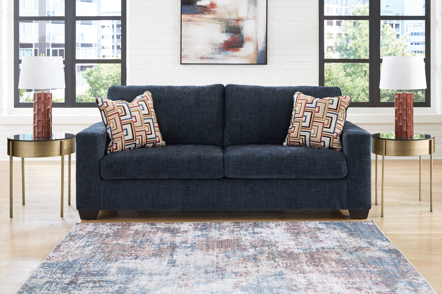 Cassel Furniture Outlet - Ashley Furniture - Aviemore Living Room - Sofa / Ink - 2430338
