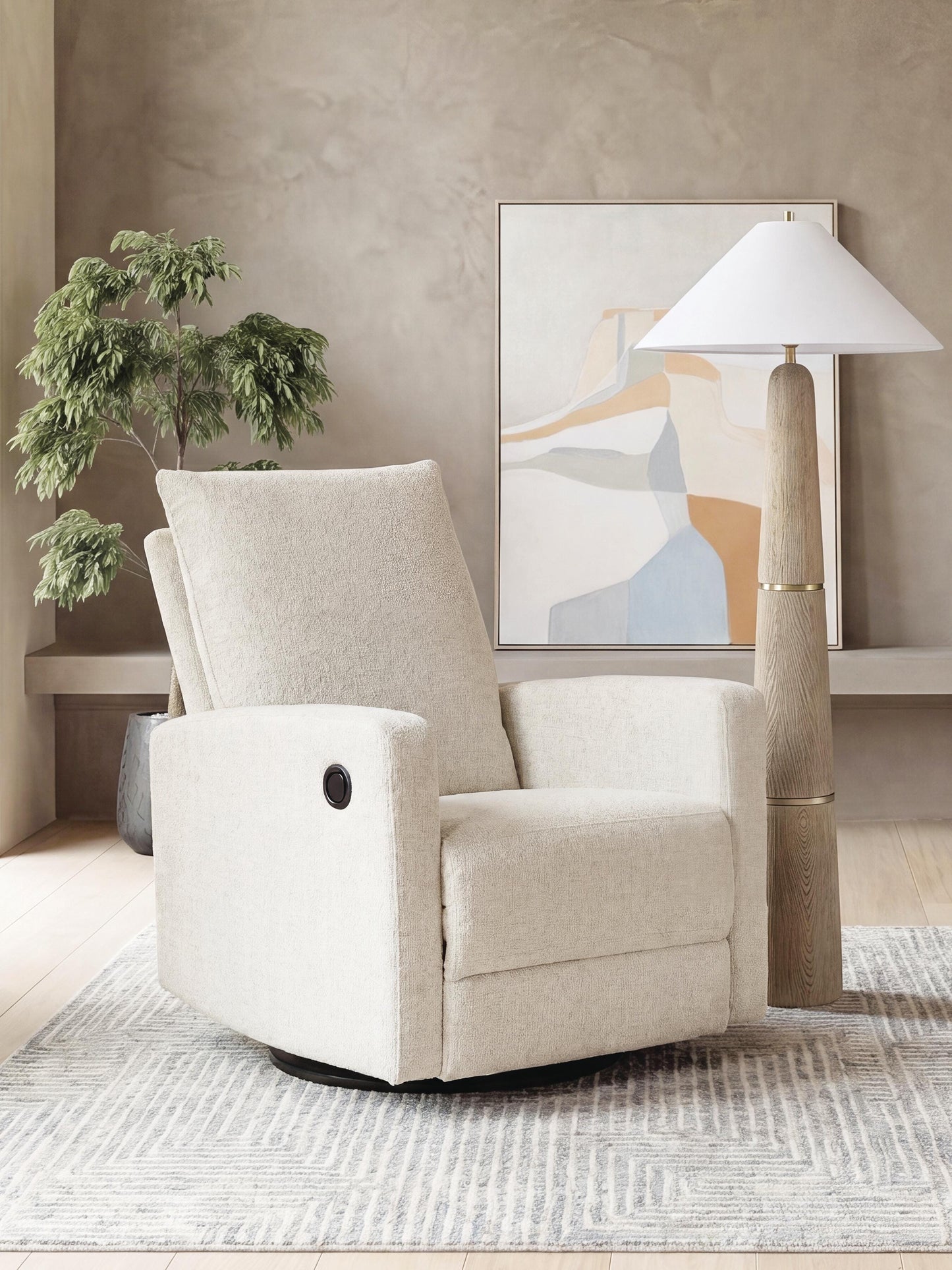 Cassel Furniture Outlet - Ashley Furniture - Oaklynn-Manor Living Room - Swivel Glider Recliner - PC2440461