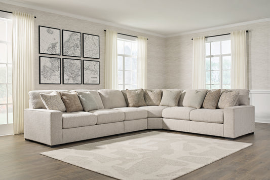 Cassel Furniture Outlet - Ashley Furniture - Ballyton Sectional - RAF 5-Piece Sectional / Sand - 25102S3