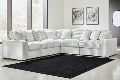 Cassel Furniture Outlet - Ashley Furniture - Stupendous Sectional - RAF 5-Piece Sectional / Alloy - 25903S24