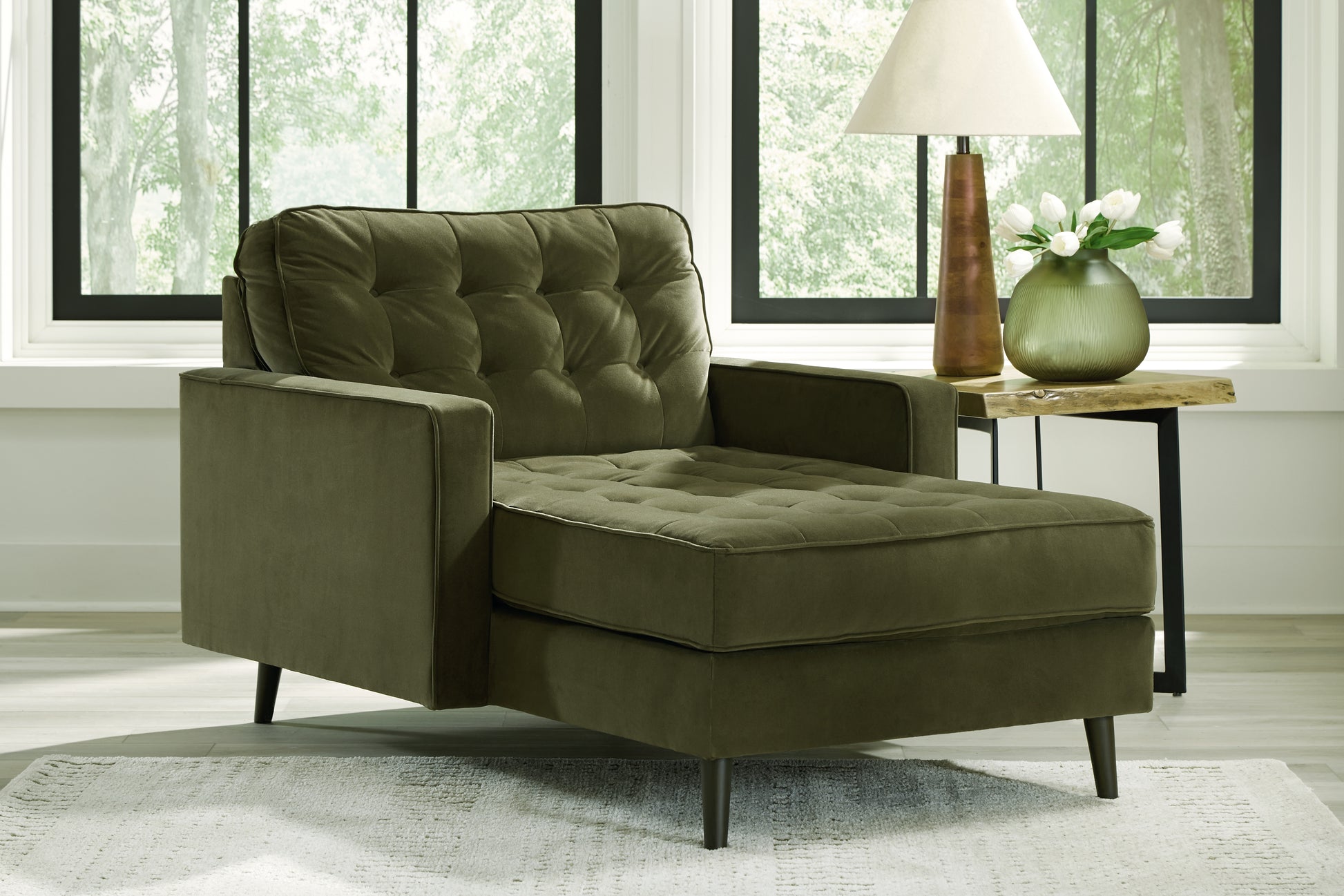 Cassel Furniture Outlet - Ashley Furniture - Reveon Lakes Living Room - Sofa / Olive - 2640438