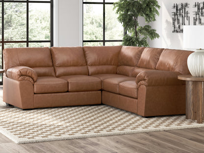 Cassel Furniture Outlet - Ashley Furniture - WillowBend Sectional - RAF 2-Piece Sectional / Caramel - PC27704S1