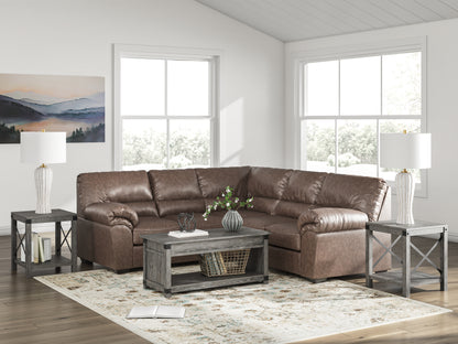Cassel Furniture Outlet - Ashley Furniture - WillowBend Sectional - RAF 2-Piece Sectional / Umber - PC27705S1