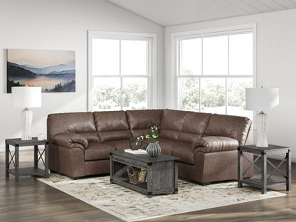 Cassel Furniture Outlet - Ashley Furniture - WillowBend Sectional - LAF 2-Piece Sectional / Umber - PC27705S2