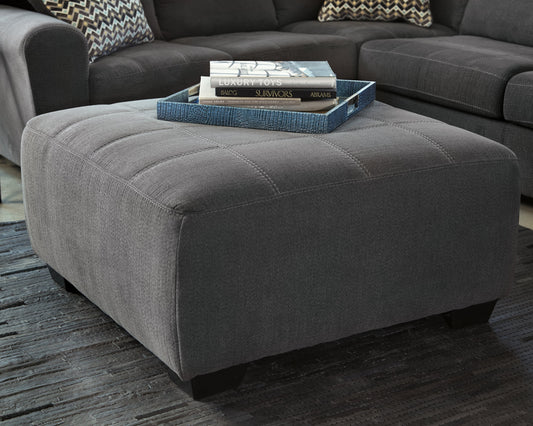 Cassel Furniture Outlet - Ashley Furniture - Ambee Living Room - Oversized Accent Ottoman / Slate - 2862008