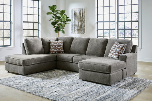 Cassel Furniture Outlet - Ashley Furniture - O'Phannon Sectional - LAF 2-Piece Sectional with Chaise / Putty - 29402S1
