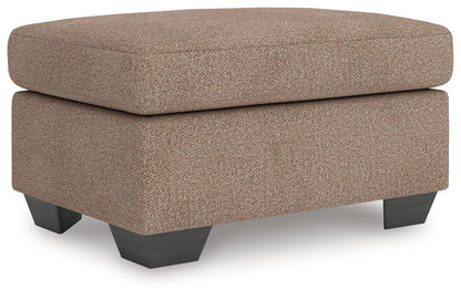Cassel Furniture Outlet - Ashley Furniture - Triston-Peaks Living Room - Ottoman / Suede - 3020414
