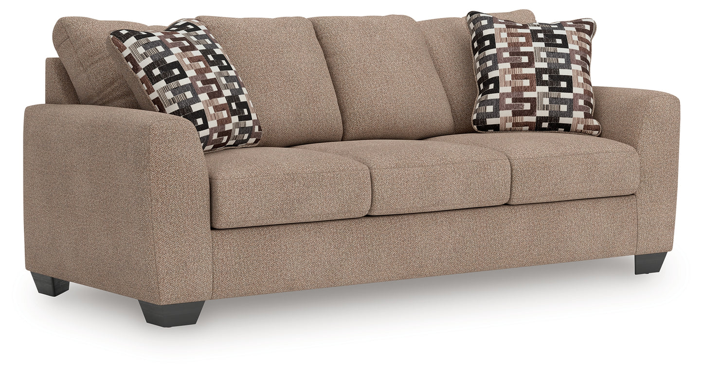 Cassel Furniture Outlet - Ashley Furniture - Triston-Peaks Living Room - Sofa / Suede - 3020438