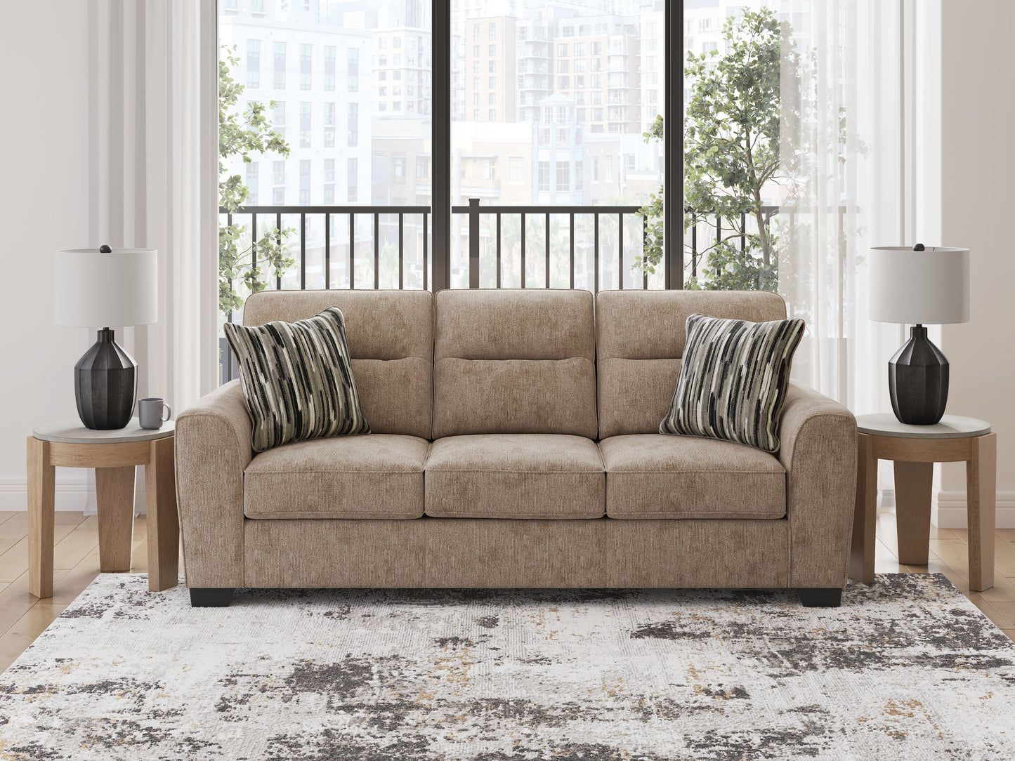 Cassel Furniture Outlet - Ashley Furniture - Olten Living Room - Sofa / Mocha - 3130438