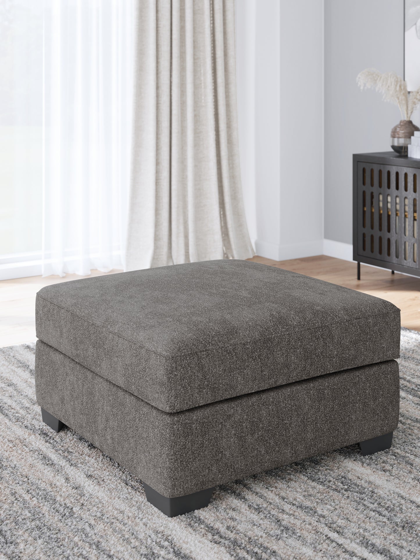 Cassel Furniture Outlet - Ashley Furniture - Olten Living Room - Oversized Accent Ottoman / Graphite - 3130508