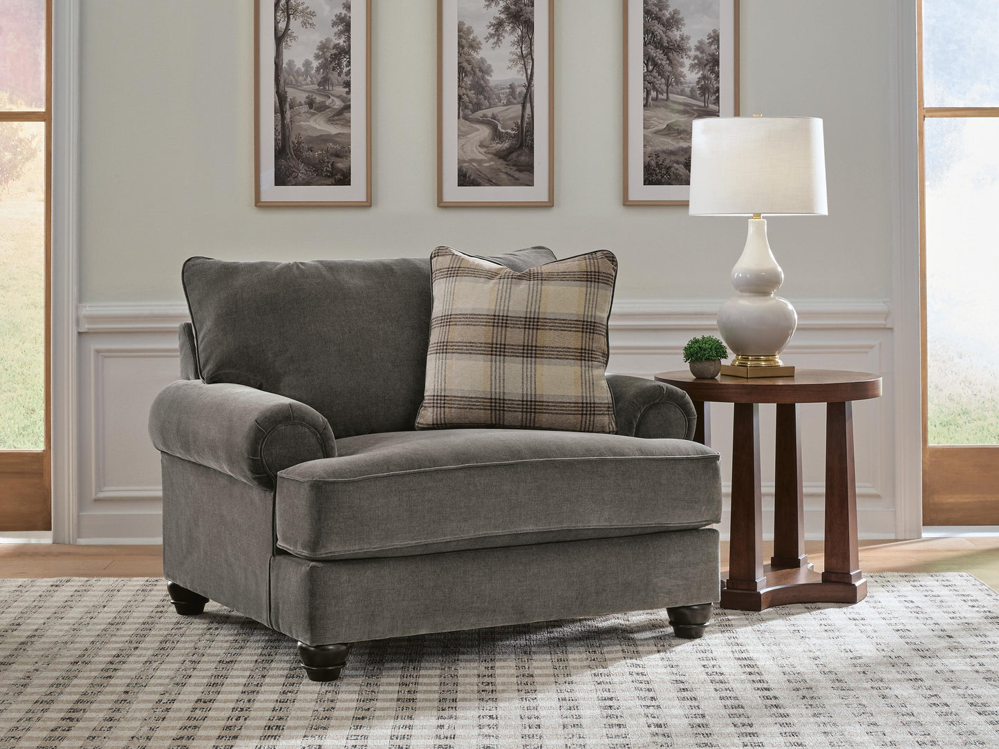 Cassel Furniture Outlet - Ashley Furniture - Tallow Creek Living Room - Chair and a Half - PC3170623
