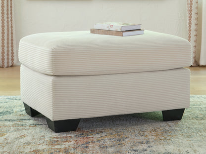 Cassel Furniture Outlet - Ashley Furniture - Greenbriar Living Room - Ottoman / Ivory - PC3200614