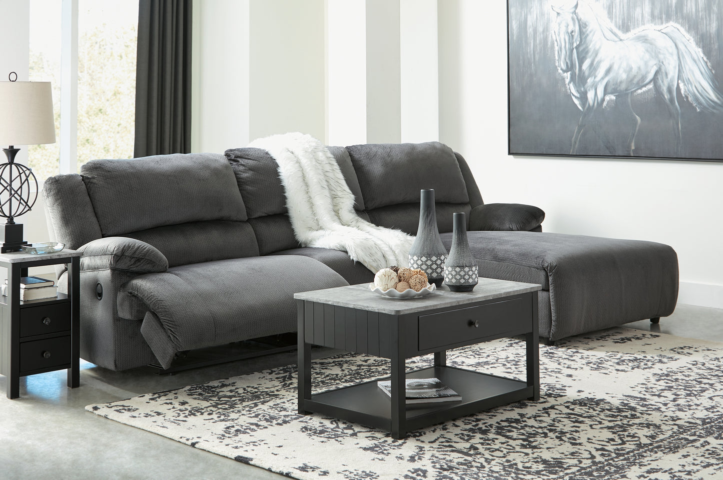 Clonmel 3-Piece Reclining Sectional