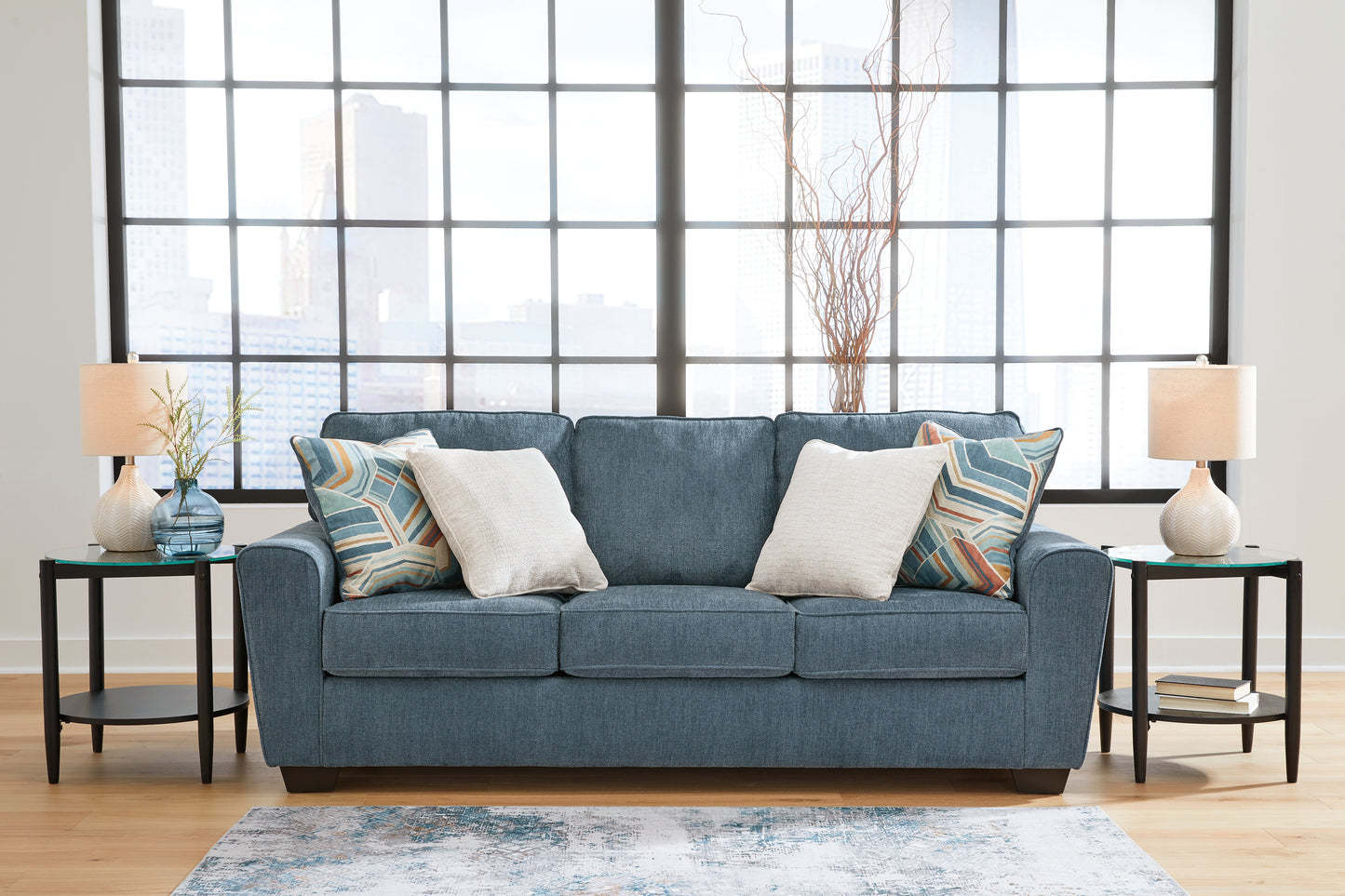 Cassel Furniture Outlet - Ashley Furniture - Cashton Living Room - Sofa / Blue - 4060538