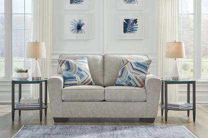 Cassel Furniture Outlet - Ashley Furniture - Cashton Living Room - Loveseat / Ice - 4060635
