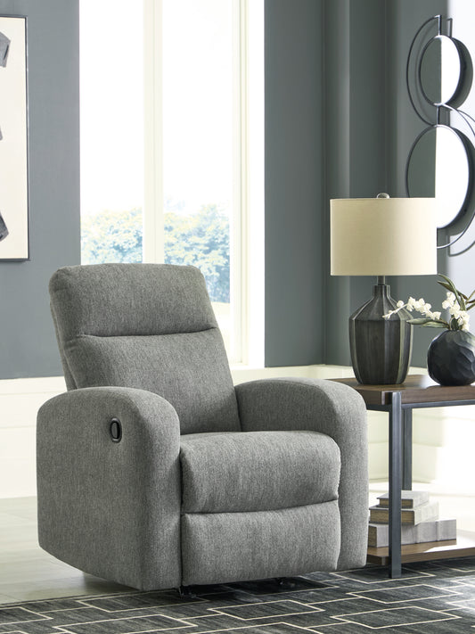 Cassel Furniture Outlet - Ashley Furniture - Gauntlet Living Room - DBL Rec Loveseat w/Console / Sterling - PC4220494