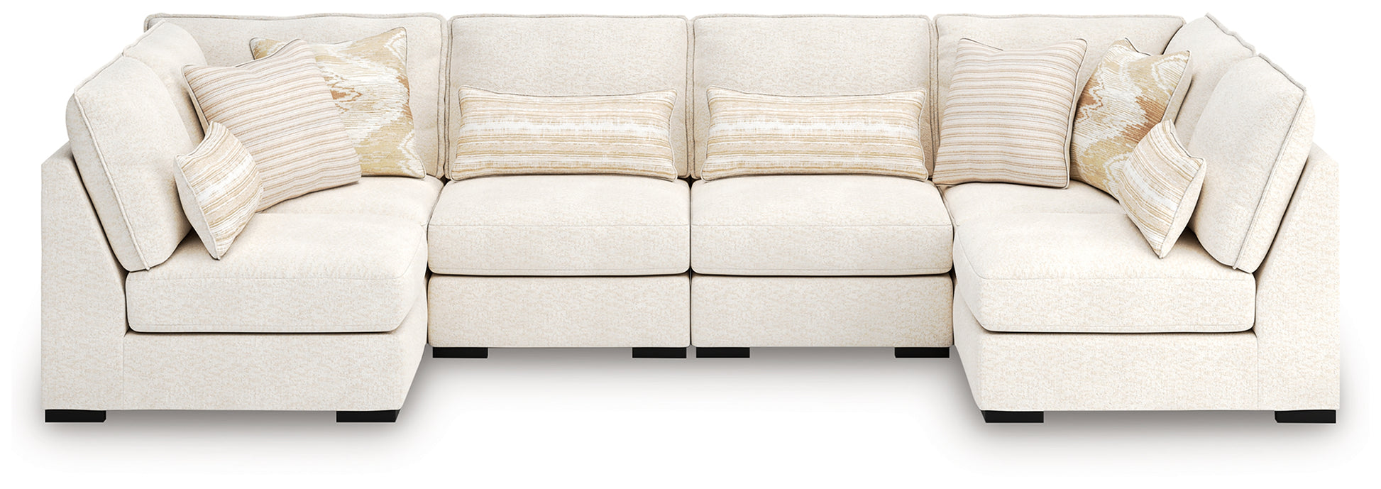 Cassel Furniture Outlet - Ashley Furniture - Donelson Creek Sectional - 5-Piece Sectional / Vanilla - 48002S1