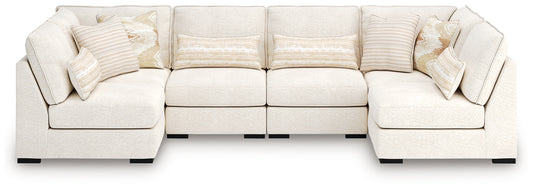 Cassel Furniture Outlet - Ashley Furniture - Donelson Creek Sectional - 5-Piece Sectional / Vanilla - 48002S1