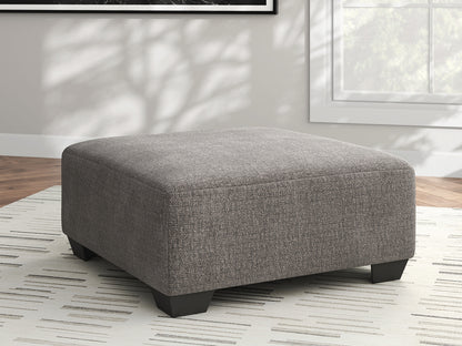 Cassel Furniture Outlet - Ashley Furniture - Newellen Living Room - Oversized Accent Ottoman / Greystone - 4840508