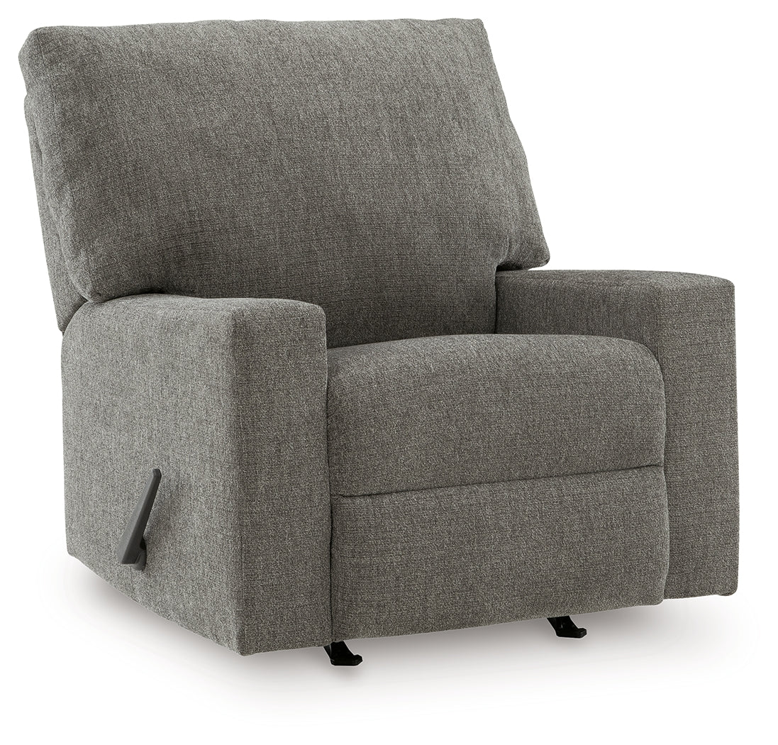 Cassel Furniture Outlet - Ashley Furniture - Revenna Living Room - Rocker Recliner / Greystone - PC4840525