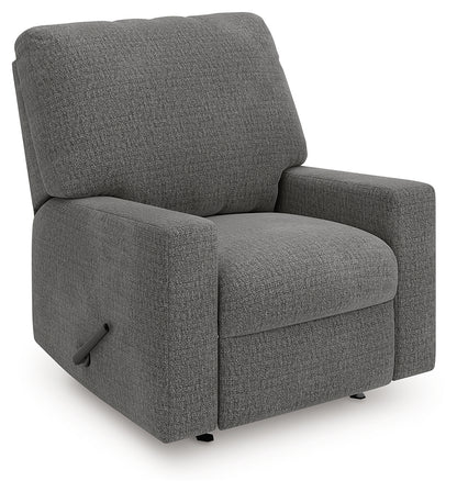 Cassel Furniture Outlet - Ashley Furniture - Newellen Living Room - Rocker Recliner / Greystone - 4840525