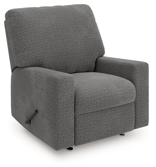 Cassel Furniture Outlet - Ashley Furniture - Newellen Living Room - Rocker Recliner / Greystone - 4840525