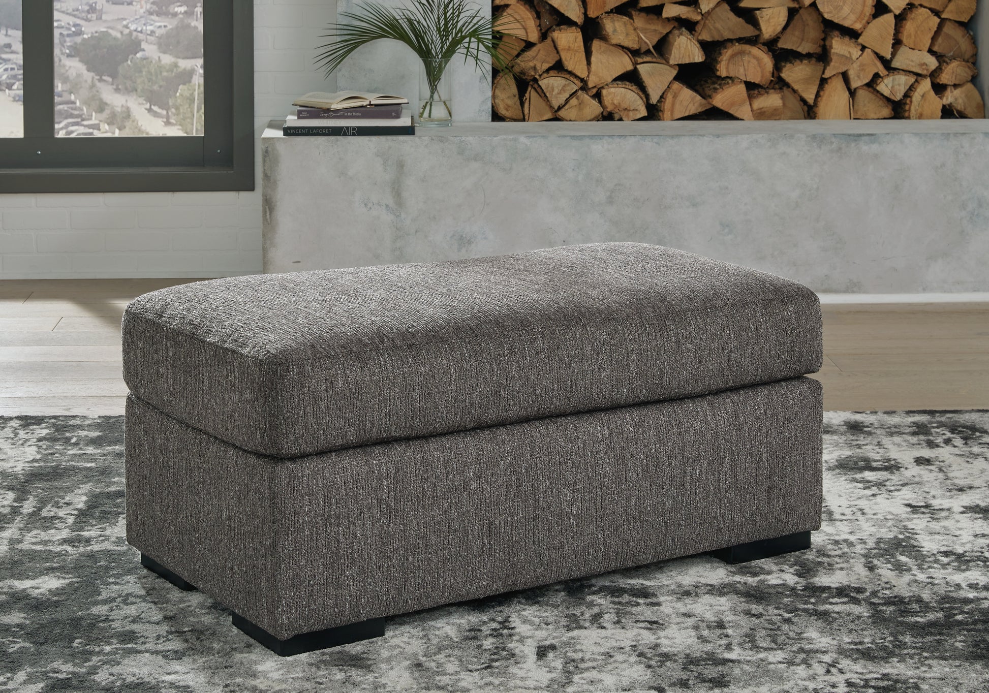 Cassel Furniture Outlet - Ashley Furniture - Gardiner Living Room - Ottoman / Pewter - 5240414