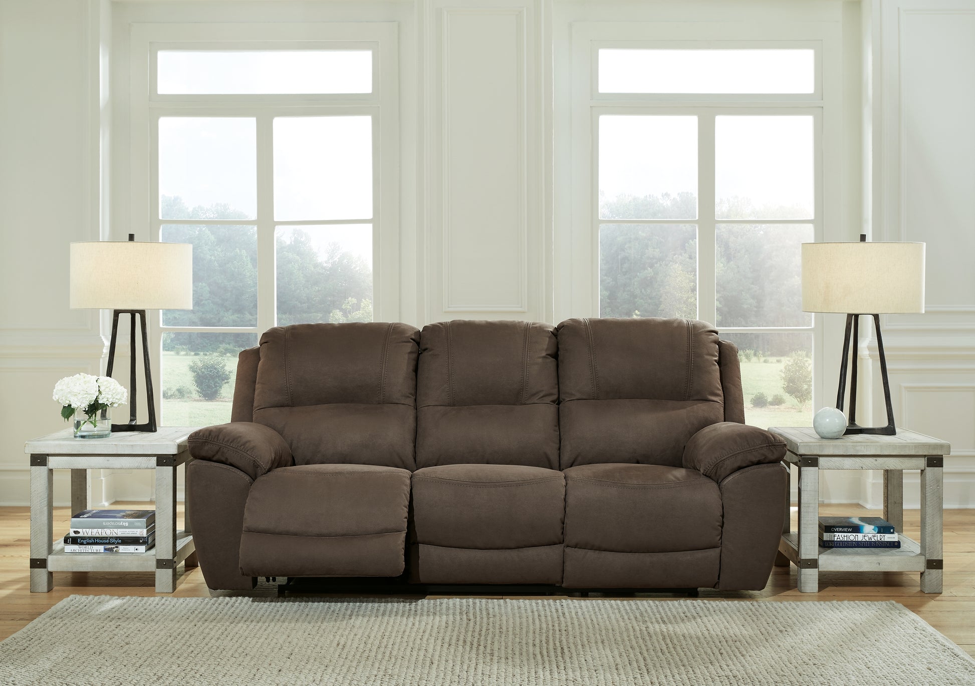 Cassel Furniture Outlet - Ashley Furniture - Next-Gen Gaucho Living Room - Reclining Sofa / Espresso - 5420488