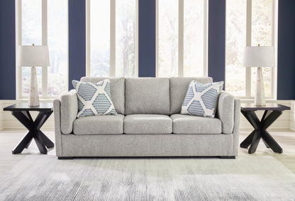 Cassel Furniture Outlet - Ashley Furniture - Evansley Living Room - Sofa / Pewter - 5450338