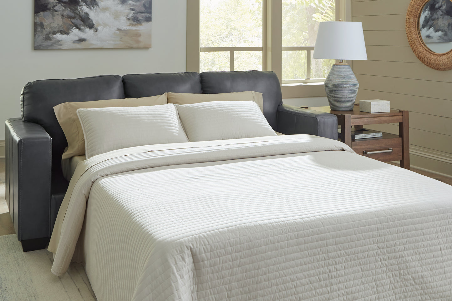 Cassel Furniture Outlet - Ashley Furniture - Bolsena Living Room - Queen Sofa Sleeper / Admiral - 5560439