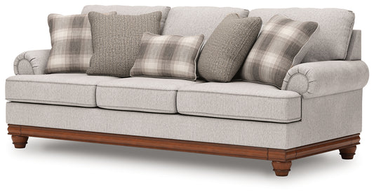 Cassel Furniture Outlet - Ashley Furniture - Clearbrooke Living Room - Loveseat / Sandstone - PC5680335